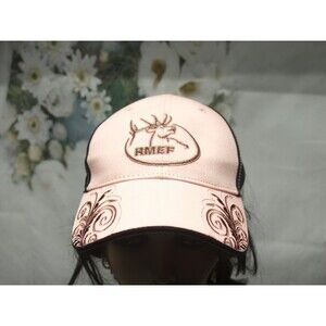 RMEF Hat Women's Rocky Mountain Elk Foundation Baseball Cap Hunting & Rec Park